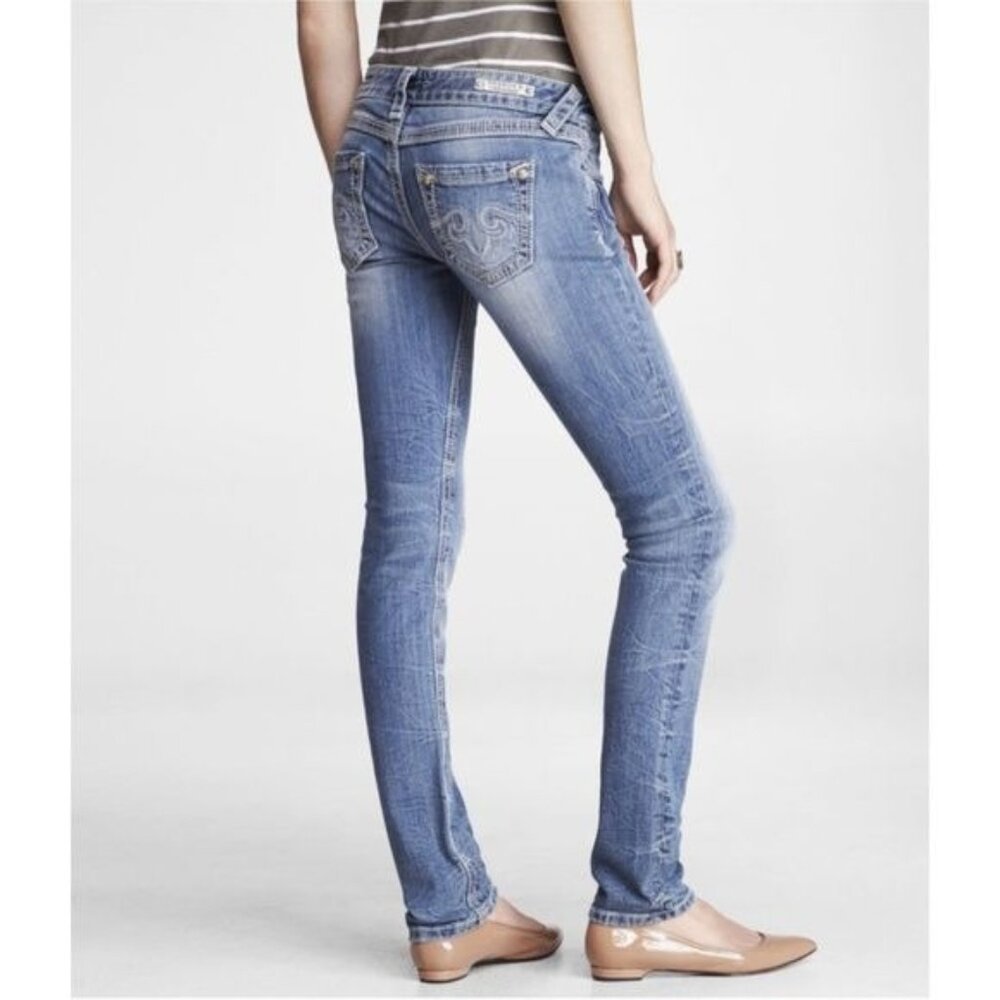 Re Rock by Express Skinny Jeans in Midwash Size 10
